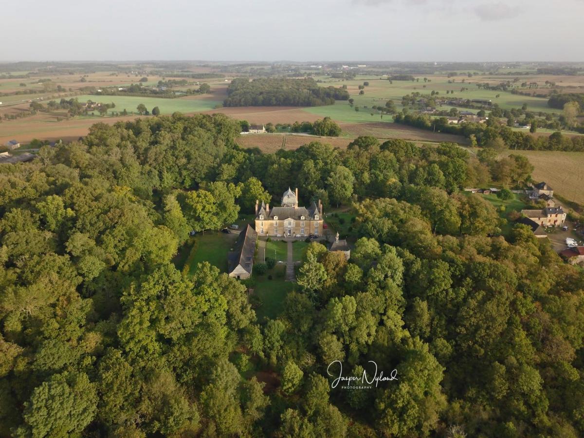 Château Du Bois Glaume Poligné Exterior foto